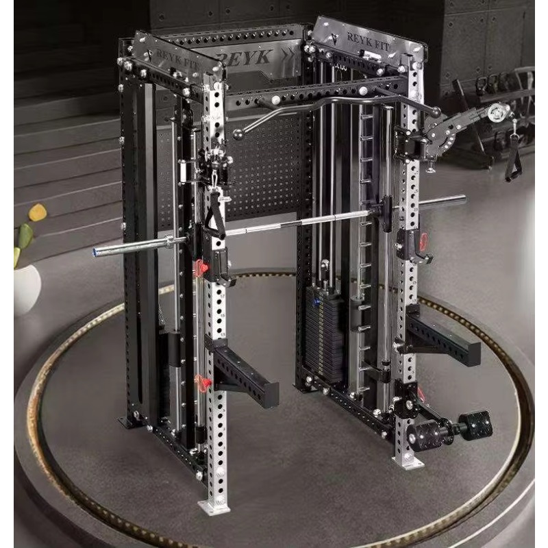 Home Gym With Smith Machine - YTYIN Máquina Smith Multifuncional para Gimnasio