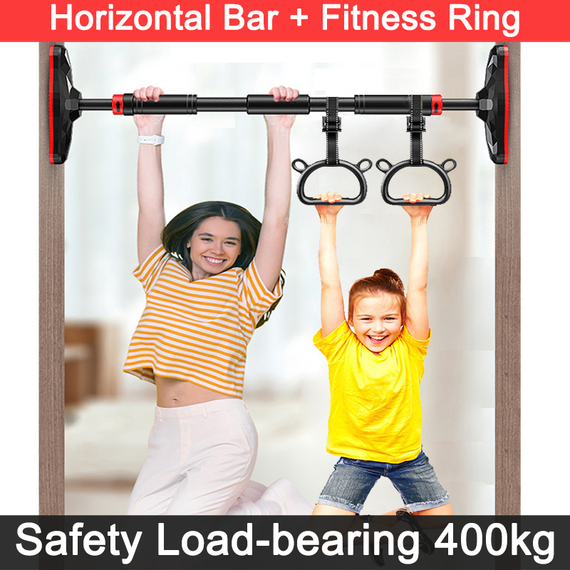 Home Gym Upper Body Workout - Barra de dominadas ajustable de 140-180cm