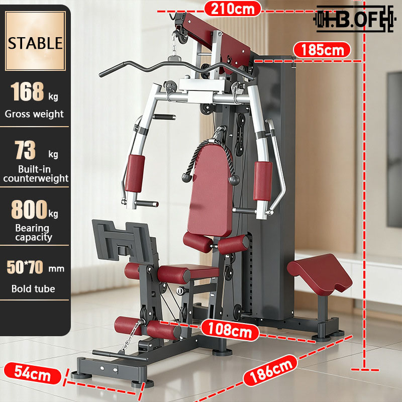 Home Gym Pro - Equipo de fitness para interiores, equipo