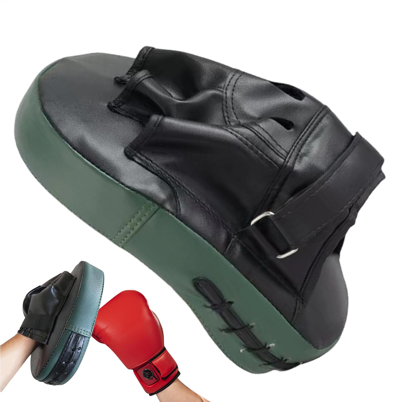 Home Gym Daily Routine - Manoplas de boxeo de cuero PU,