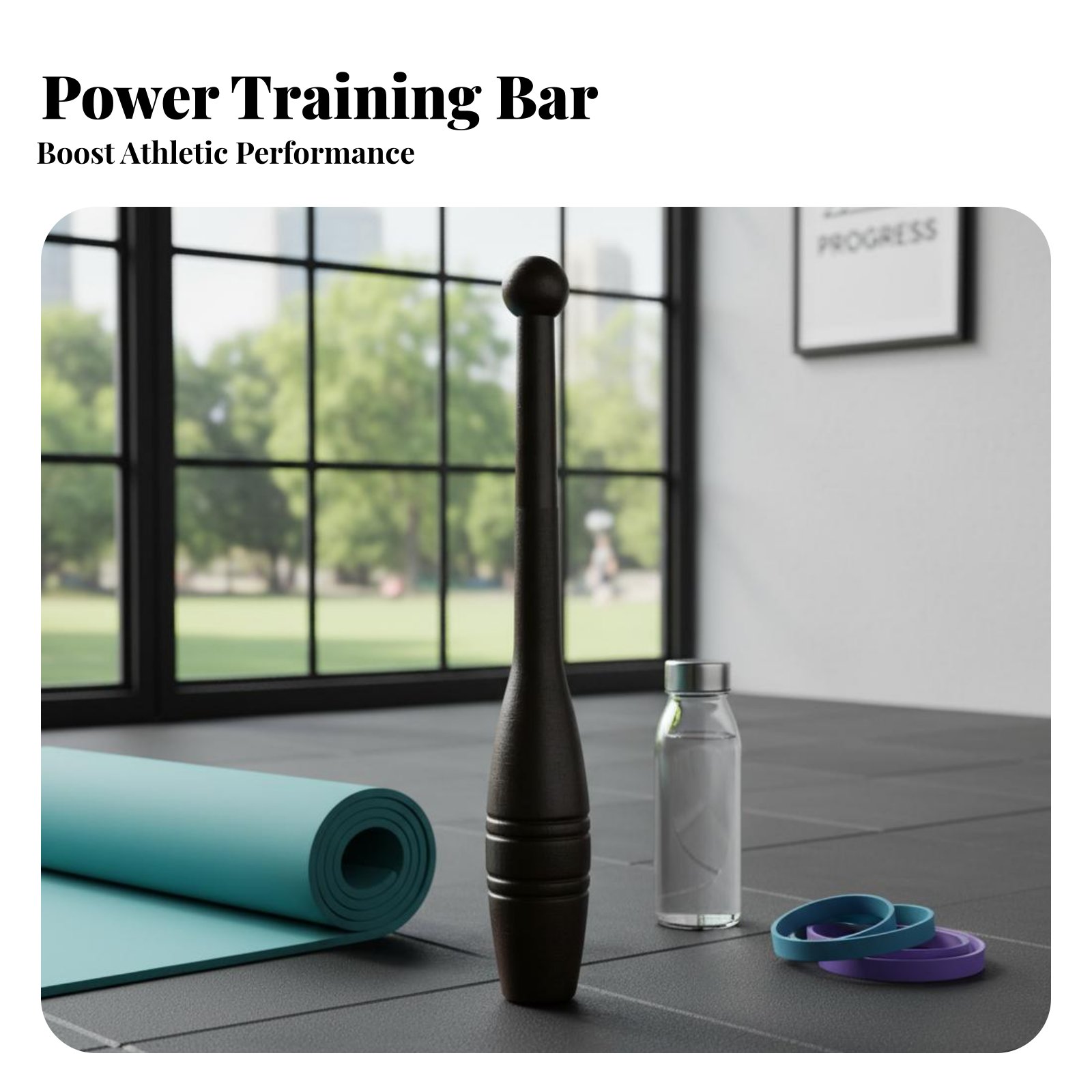 Home Gym Upper Body Workout - Campana de Acero para Entrenamiento Físico,