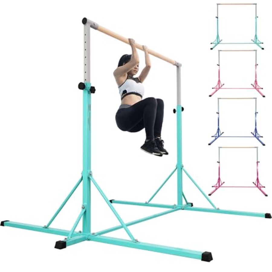 Gymnastic Rings Wooden - Barra de gimnasia para entrenamiento en