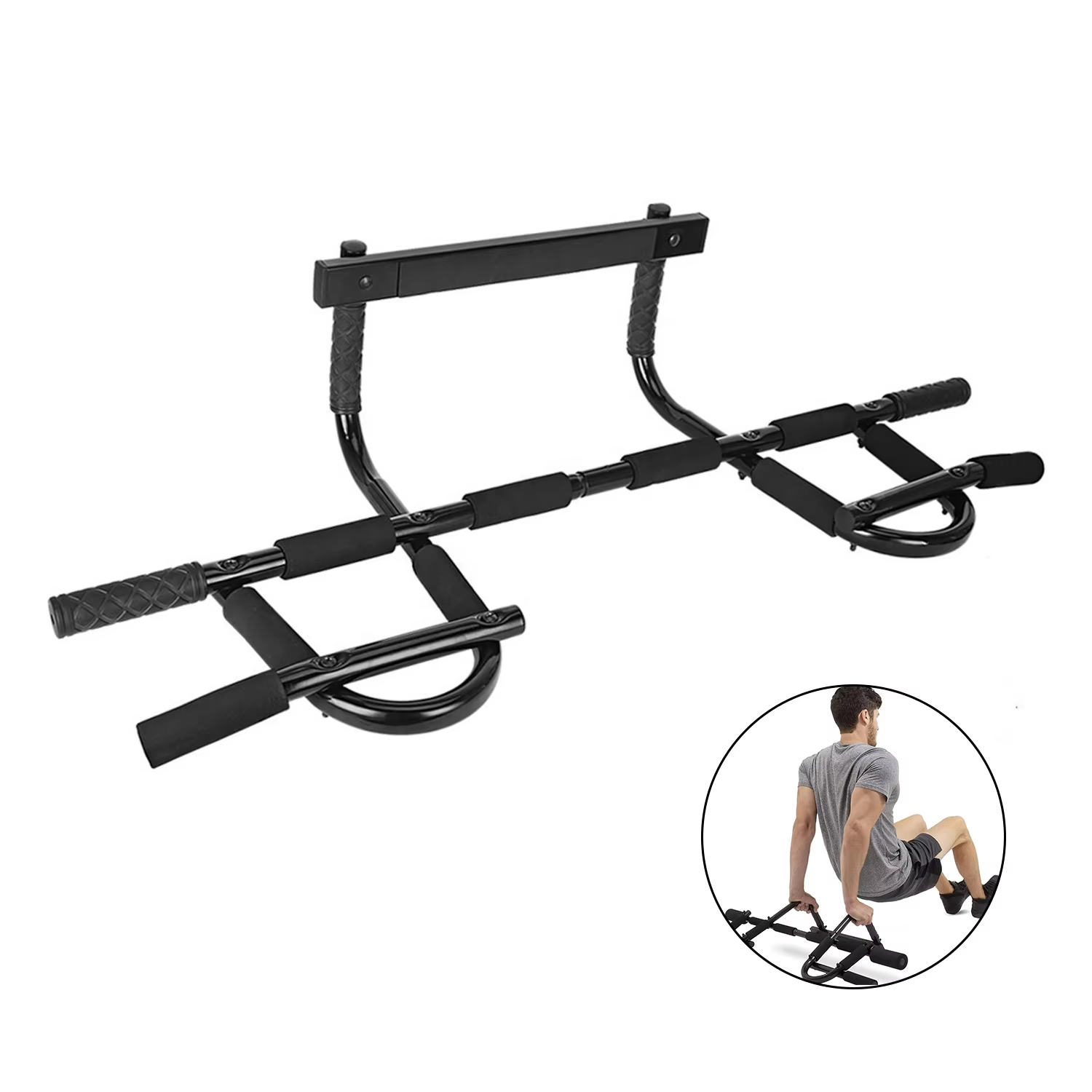 Home Gym Upper Body Workout - Barra de entrenamiento para puertas, barras