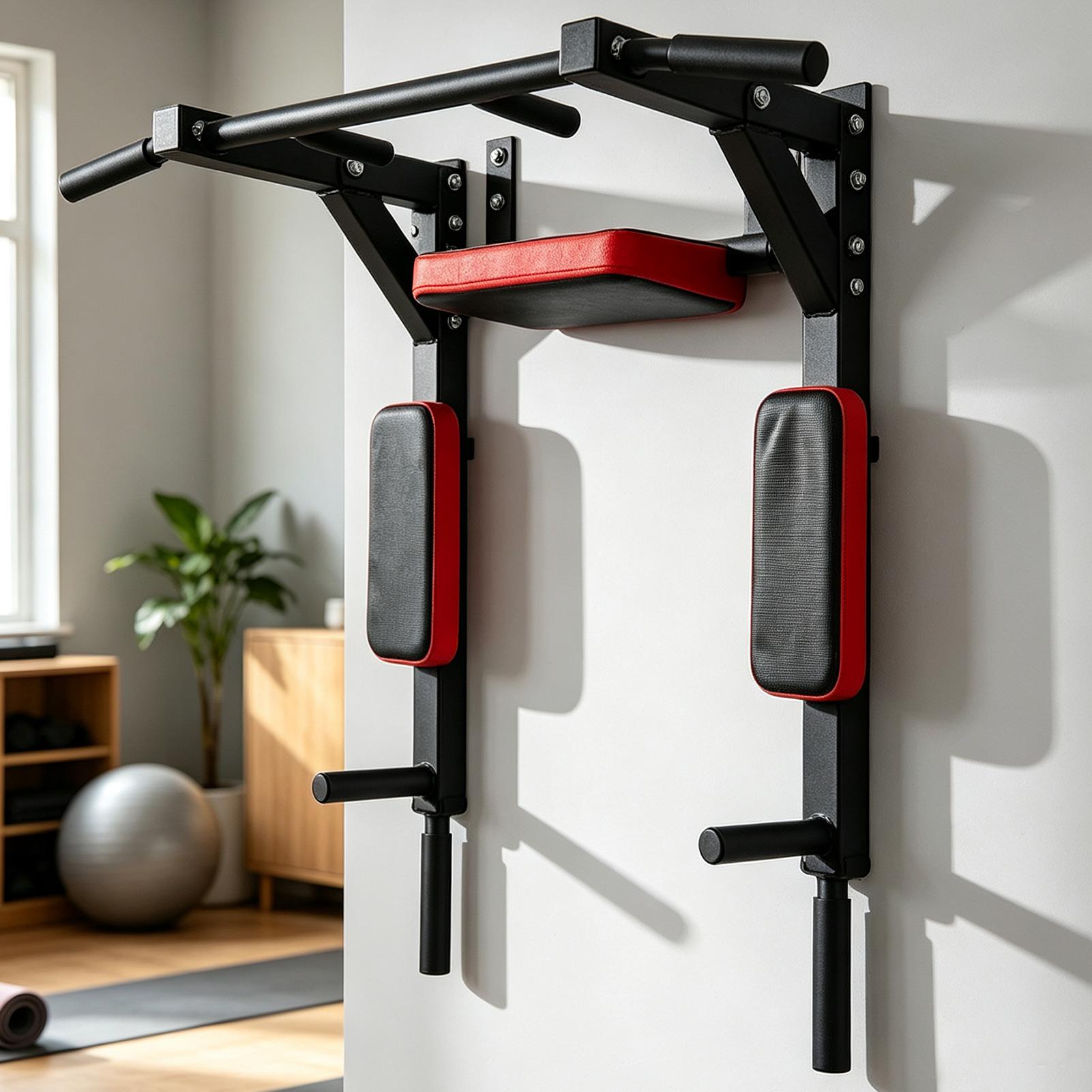 Home Gym Wall Mounted - Barra de dominadas montada en la