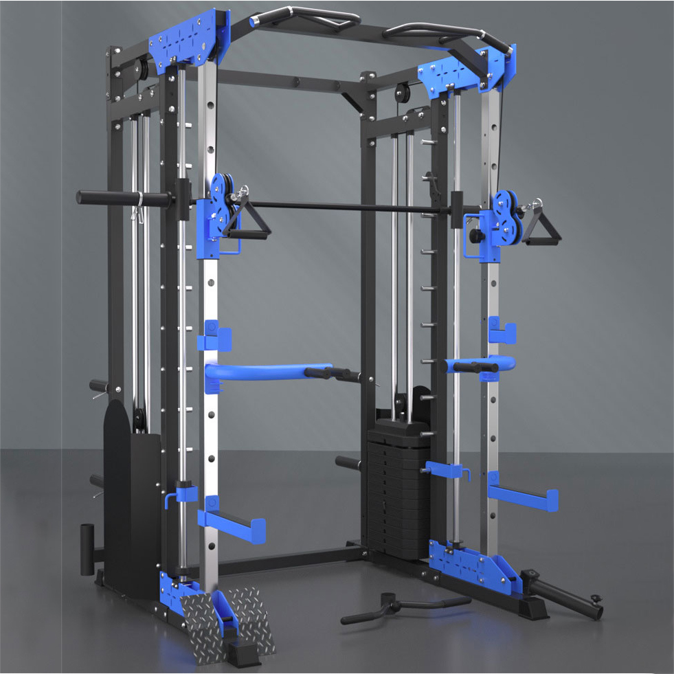 Equipo de fitness para gimnasi - Home Gym With Smith Machine reseña y precio