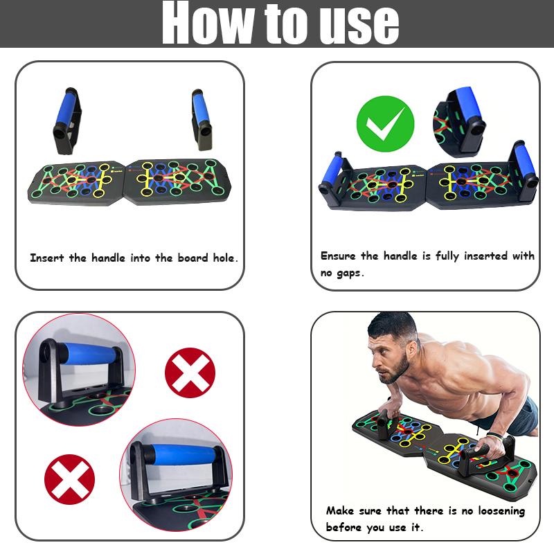 Tabla de Flexiones Mejorada co - Home Gym Upper Body Workout reseña y precio