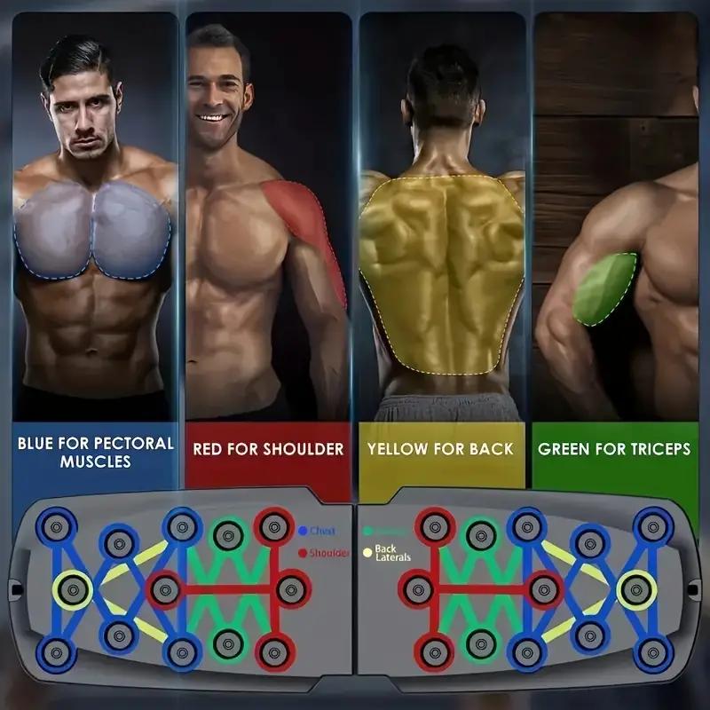 Tabla de Flexiones Mejorada co - Home Gym Upper Body Workout reseña y precio