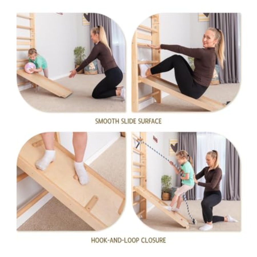Escalera sueca de madera maciz - Gymnastic Rings Wooden reseña y precio