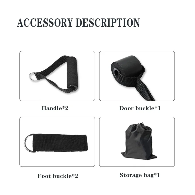 Juego de bandas de resistencia - Home Gym Equipment Set reseña y precio