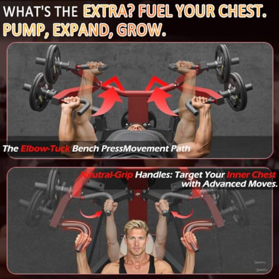 Máquina de Press de Pecho para - Home Gym Upper Body Workout reseña y precio