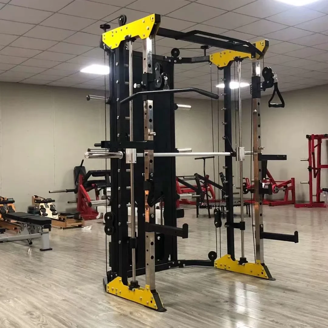 Equipo de Gimnasio Multifuncio - Home Gym With Smith Machine reseña y precio