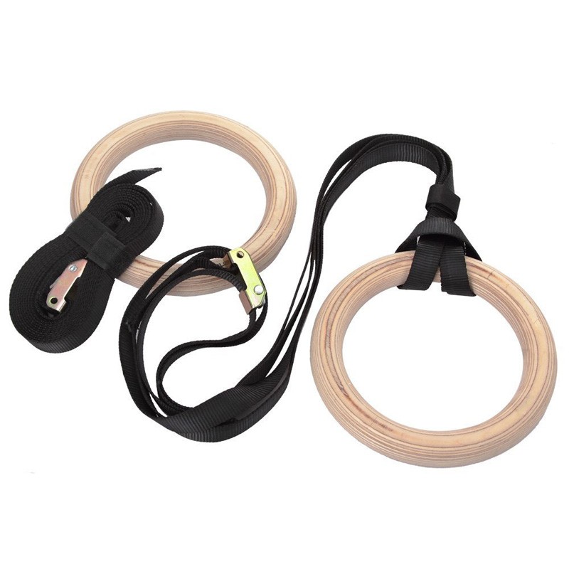 Anillos de gimnasia fitness co - Gymnastic Rings Wooden reseña y precio