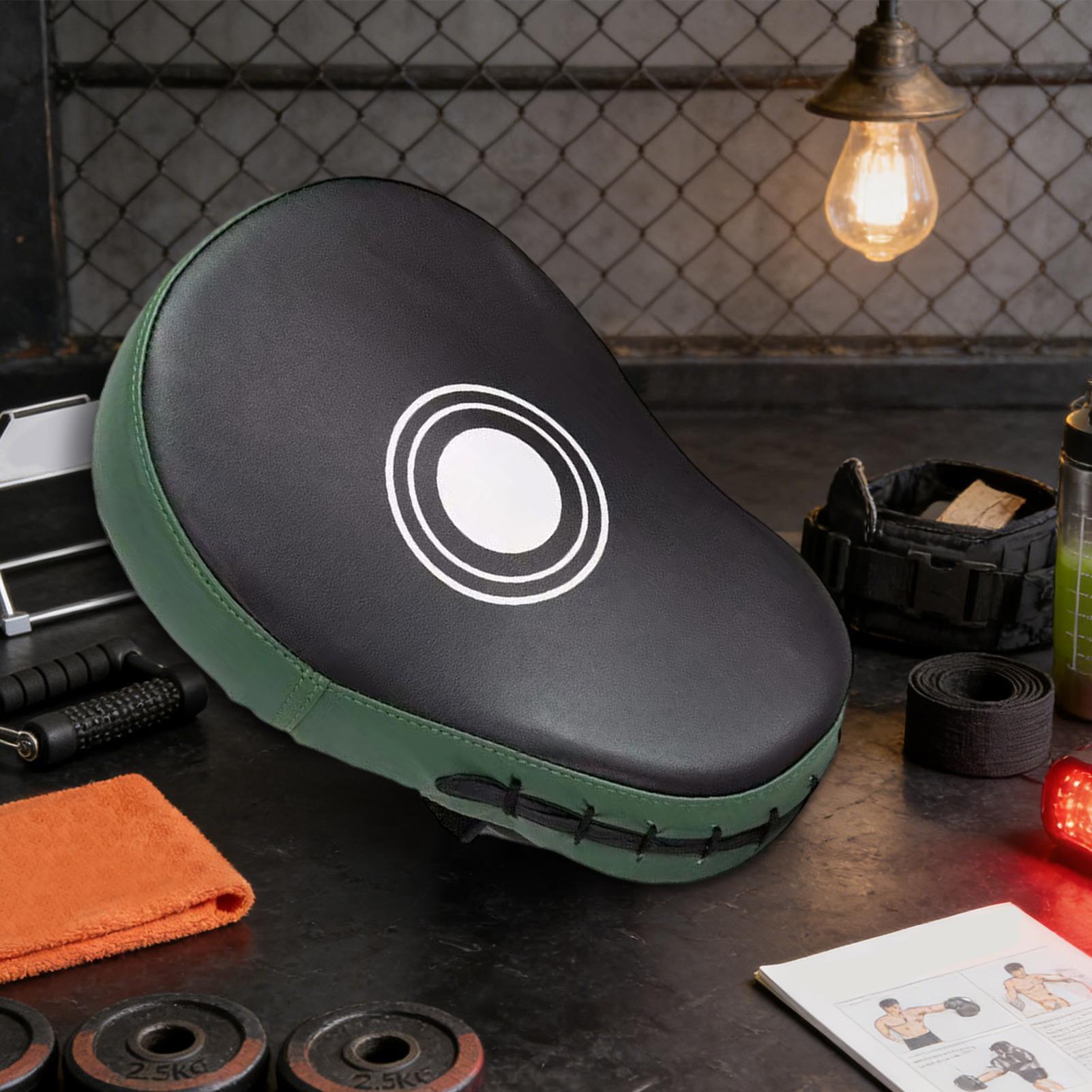 Manoplas de boxeo de cuero PU, - Home Gym Daily Routine reseña y precio