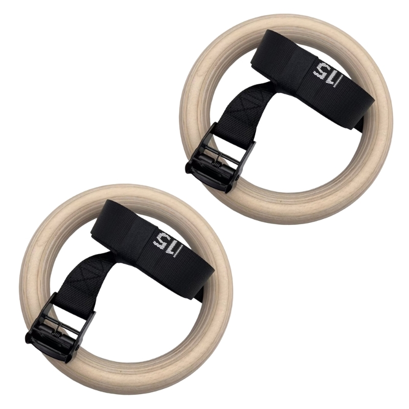Anillos gimnasia madera ajusta - Gymnastic Rings Wooden reseña y precio