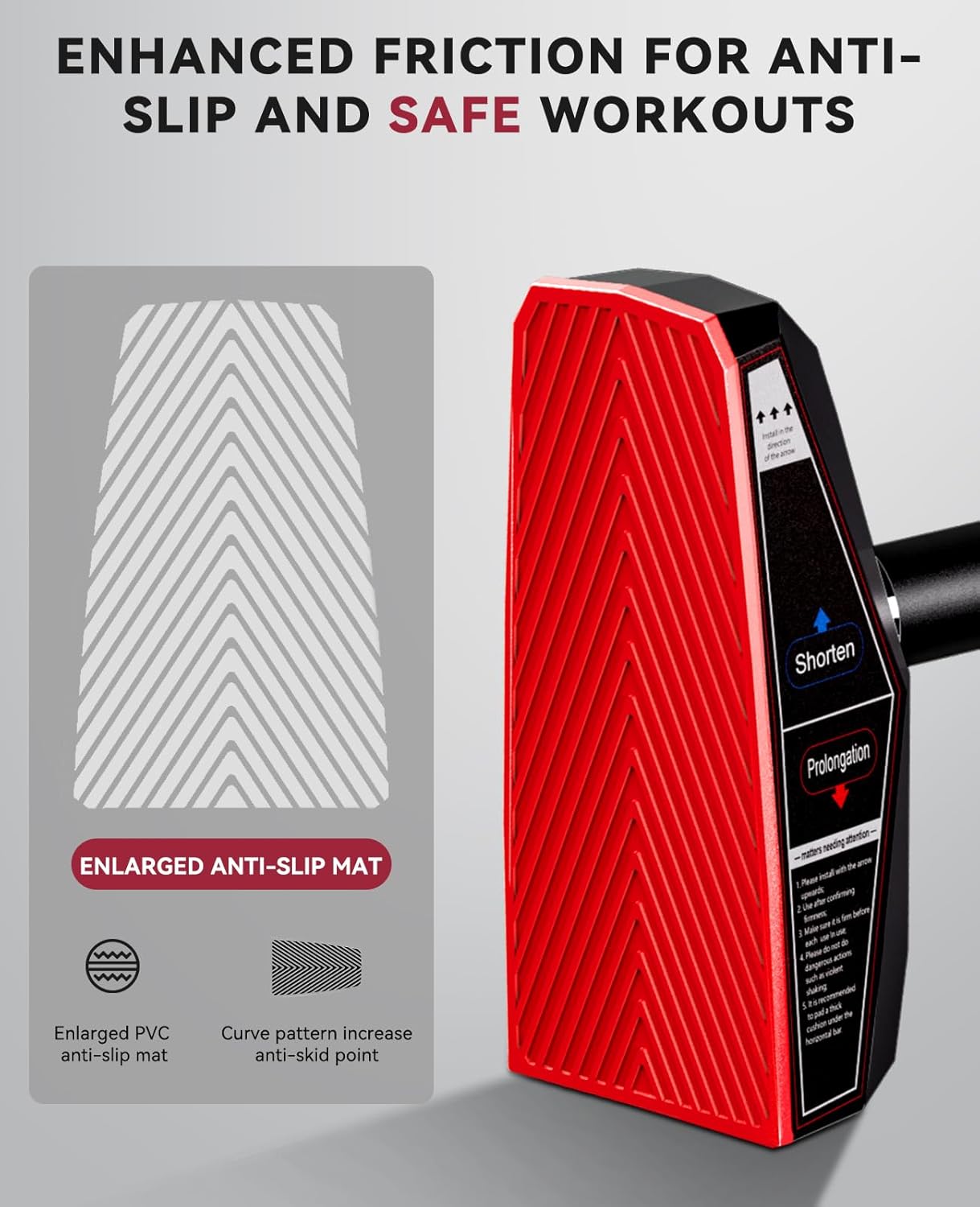 Barra de dominadas horizontal  - Home Gym Upper Body Workout reseña y precio