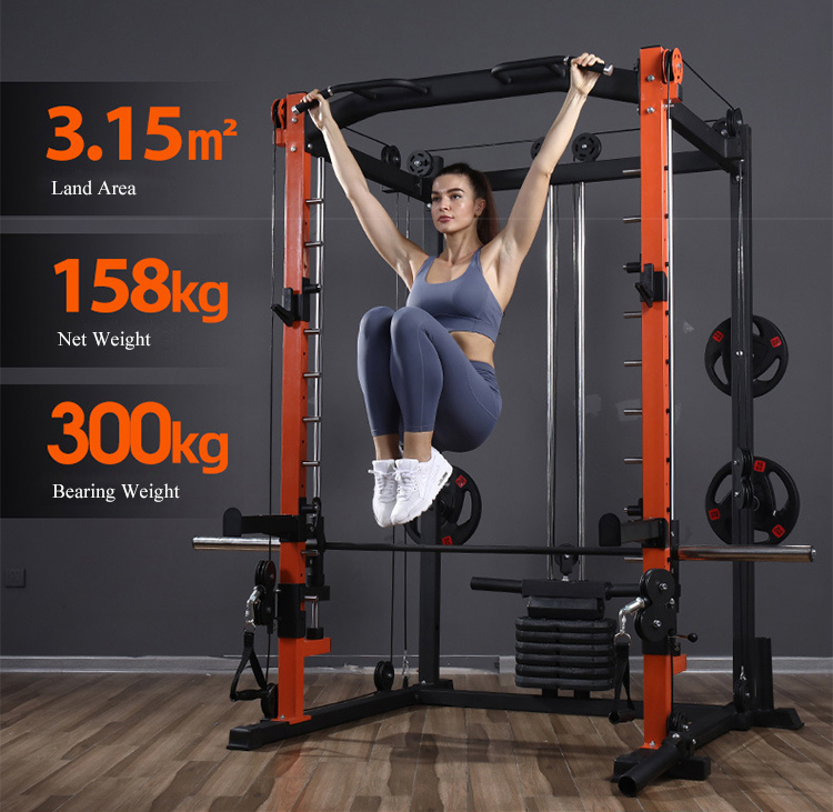Equipo Multifuncional para Gim - Home Gym With Smith Machine reseña y precio