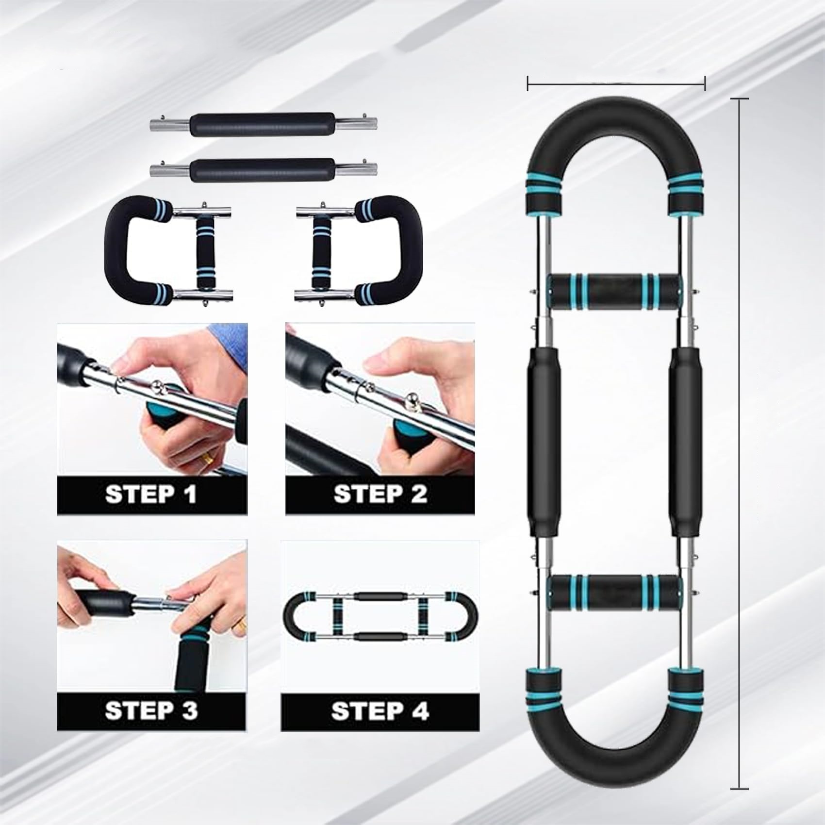 Entrenador de Brazos Ajustable - Home Gym Upper Body Workout reseña y precio