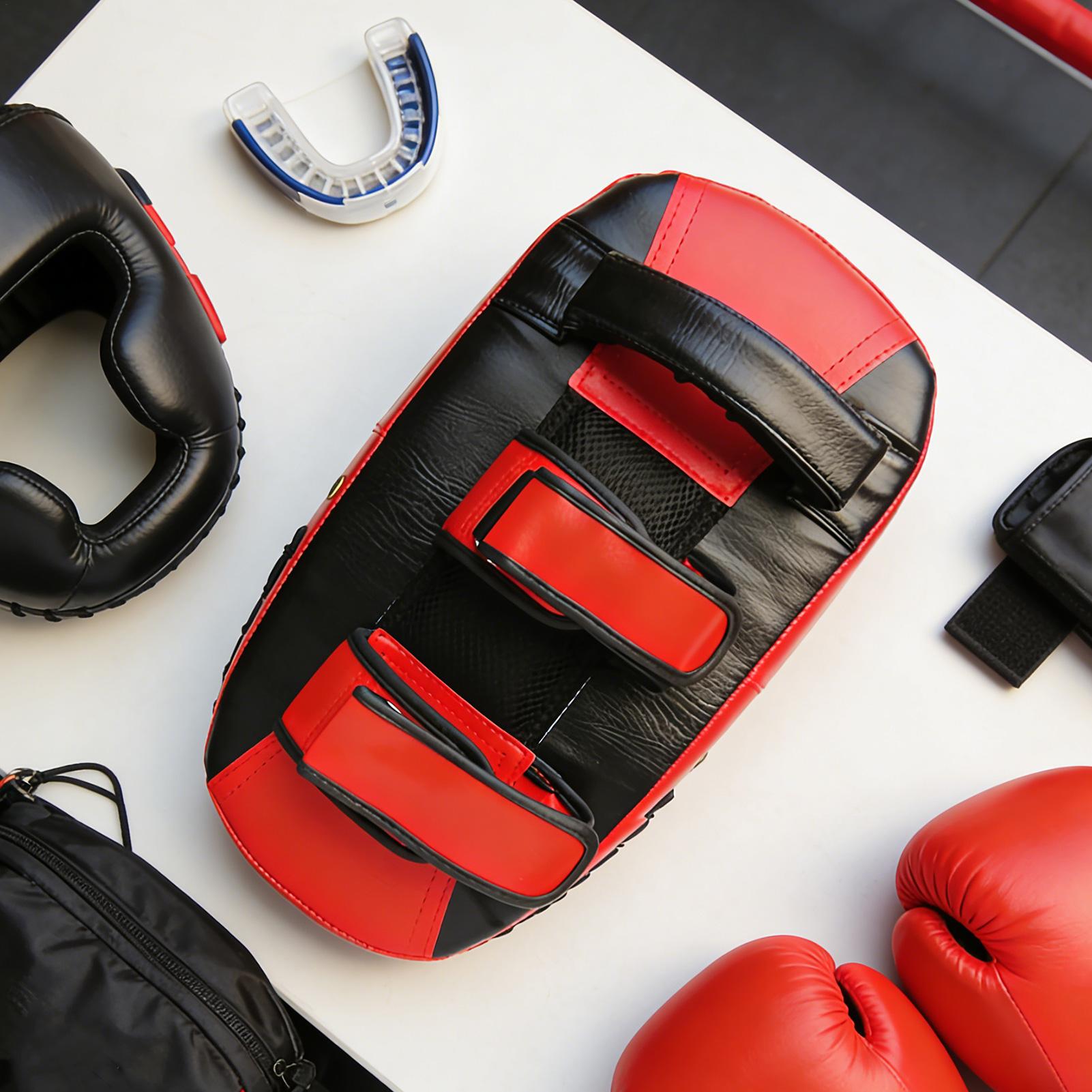 Almohadillas de boxeo de cuero - Home Gym Women reseña y precio