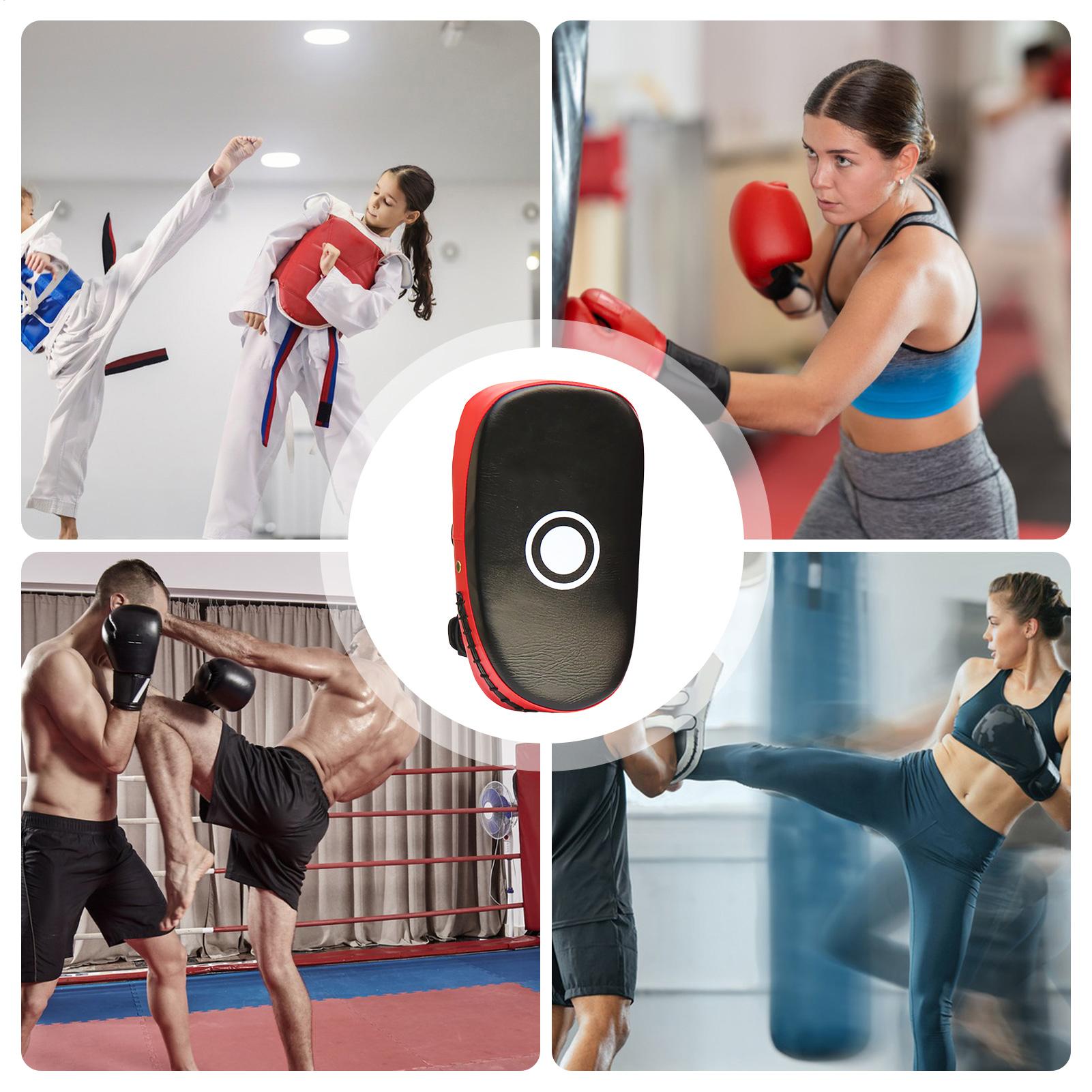 Almohadillas de boxeo de cuero - Home Gym Women reseña y precio