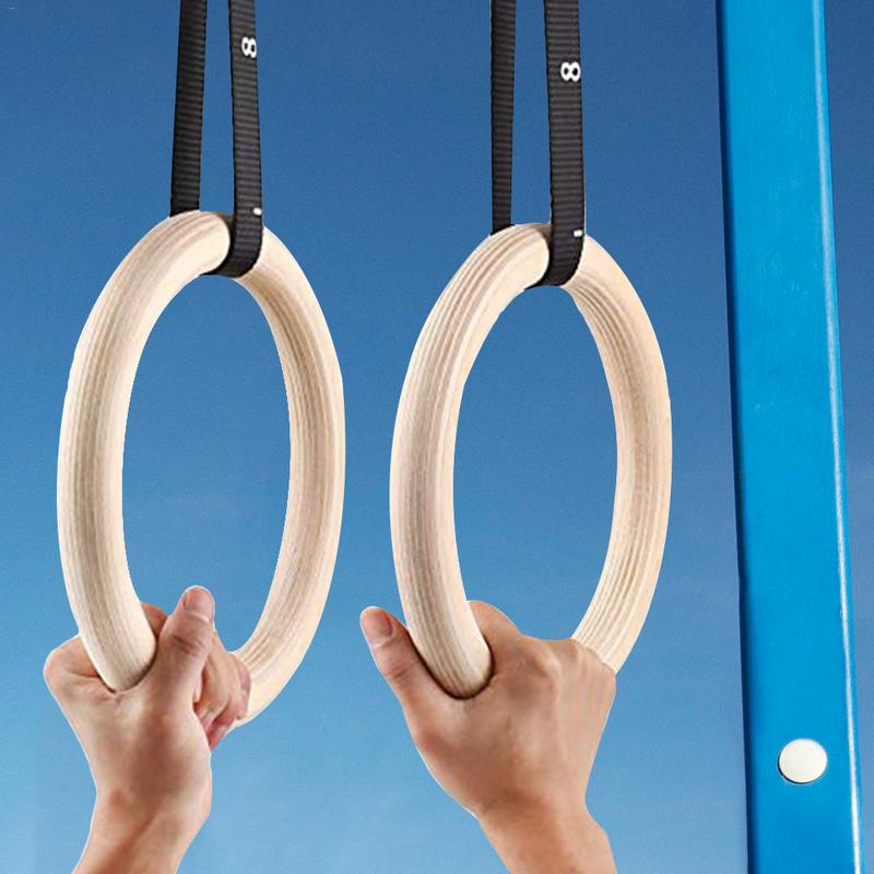 Anillos gimnásticos de madera  - Gymnastic Rings Wooden reseña y precio
