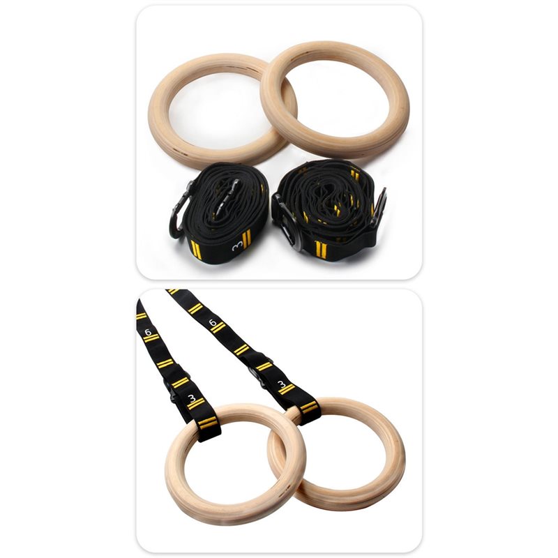 Anillas de Gimnasia de 1.25 Pu - Gymnastic Rings Wooden reseña y precio