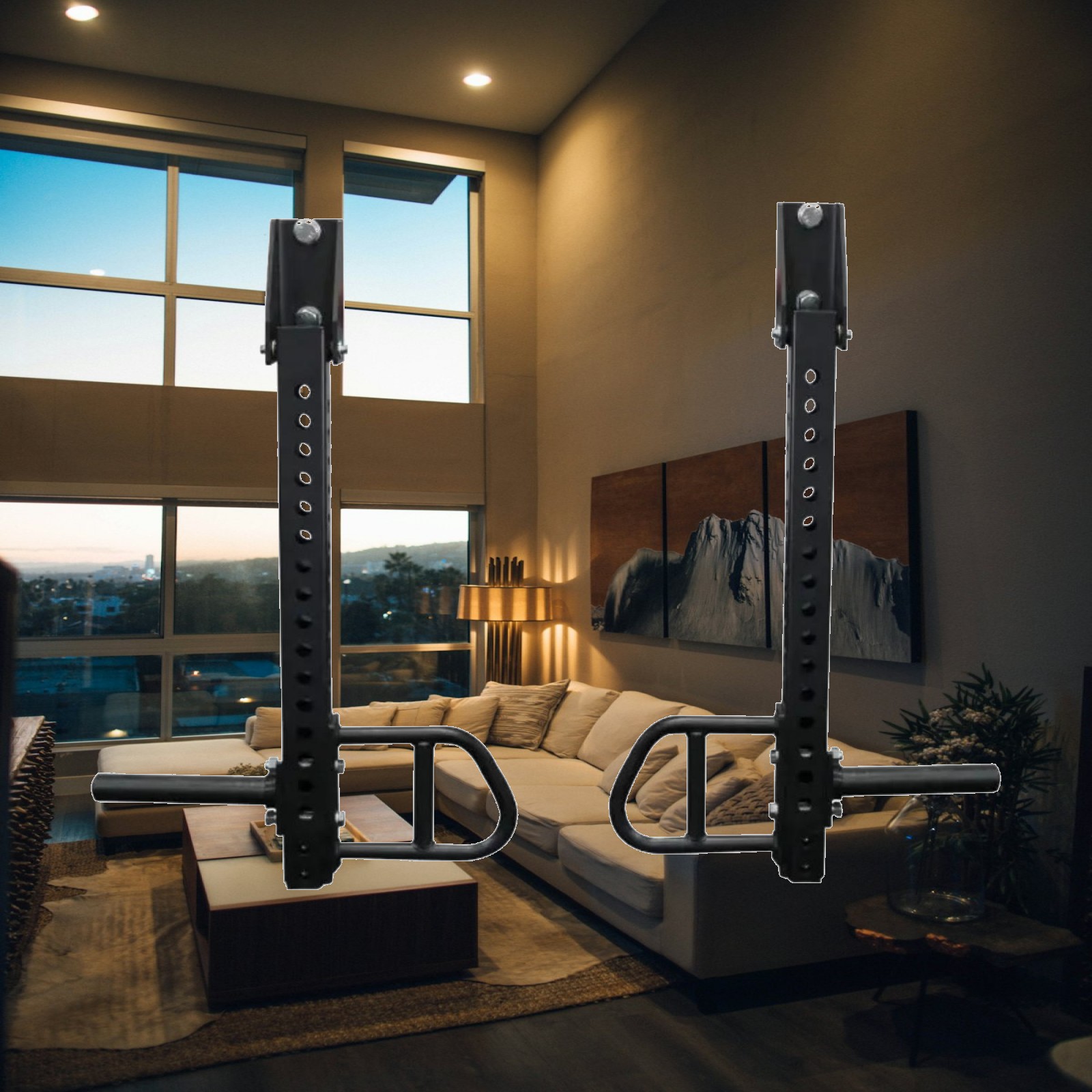 Barra de presión para pecho pa - Home Gym Upper Body Workout reseña y precio