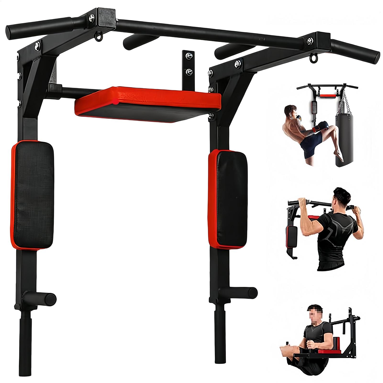 Barra de dominadas montada en  - Home Gym Wall Mounted reseña y precio