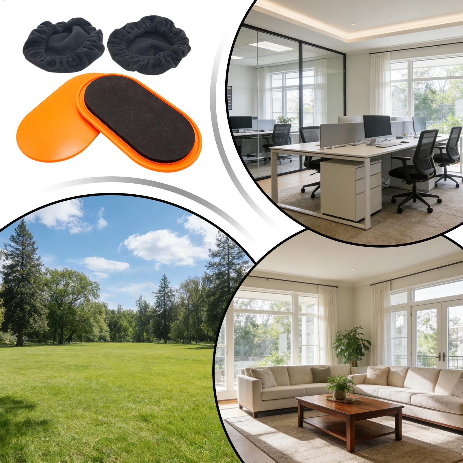 Deslizadores de Ejercicio con  - Home Gym Daily Routine reseña y precio